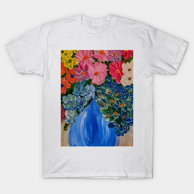 Beautiful bouquet flowers T-Shirt by kkartwork